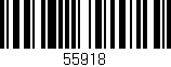 Código de barras (EAN, GTIN, SKU, ISBN): '55918'