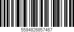 Código de barras (EAN, GTIN, SKU, ISBN): '5594826857467'