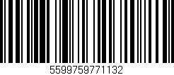Código de barras (EAN, GTIN, SKU, ISBN): '5599759771132'