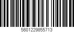 Código de barras (EAN, GTIN, SKU, ISBN): '5601229855713'