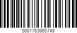 Código de barras (EAN, GTIN, SKU, ISBN): '5601763965749'