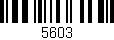 Código de barras (EAN, GTIN, SKU, ISBN): '5603'