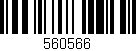 Código de barras (EAN, GTIN, SKU, ISBN): '560566'
