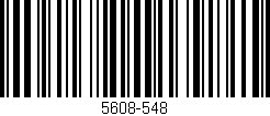 Código de barras (EAN, GTIN, SKU, ISBN): '5608-548'