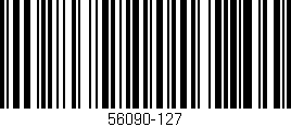 Código de barras (EAN, GTIN, SKU, ISBN): '56090-127'