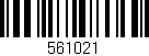 Código de barras (EAN, GTIN, SKU, ISBN): '561021'