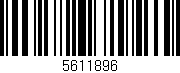 Código de barras (EAN, GTIN, SKU, ISBN): '5611896'