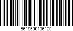 Código de barras (EAN, GTIN, SKU, ISBN): '5619680136128'
