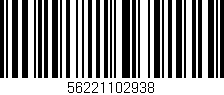 Código de barras (EAN, GTIN, SKU, ISBN): '56221102938'