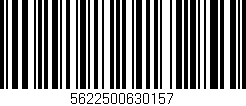 Código de barras (EAN, GTIN, SKU, ISBN): '5622500630157'