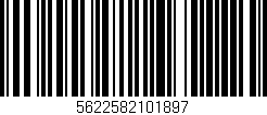 Código de barras (EAN, GTIN, SKU, ISBN): '5622582101897'