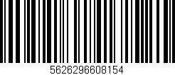 Código de barras (EAN, GTIN, SKU, ISBN): '5626296608154'