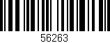 Código de barras (EAN, GTIN, SKU, ISBN): '56263'