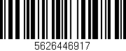 Código de barras (EAN, GTIN, SKU, ISBN): '5626446917'