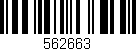 Código de barras (EAN, GTIN, SKU, ISBN): '562663'