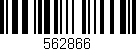 Código de barras (EAN, GTIN, SKU, ISBN): '562866'