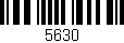 Código de barras (EAN, GTIN, SKU, ISBN): '5630'