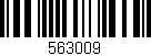Código de barras (EAN, GTIN, SKU, ISBN): '563009'
