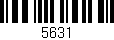 Código de barras (EAN, GTIN, SKU, ISBN): '5631'