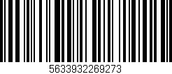 Código de barras (EAN, GTIN, SKU, ISBN): '5633932269273'