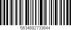 Código de barras (EAN, GTIN, SKU, ISBN): '5634692733844'