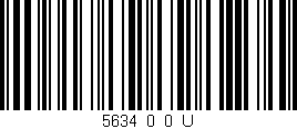 Código de barras (EAN, GTIN, SKU, ISBN): '5634_0_0_U'