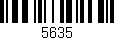 Código de barras (EAN, GTIN, SKU, ISBN): '5635'