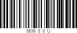 Código de barras (EAN, GTIN, SKU, ISBN): '5636_0_0_U'