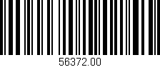 Código de barras (EAN, GTIN, SKU, ISBN): '56372.00'