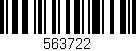 Código de barras (EAN, GTIN, SKU, ISBN): '563722'
