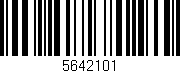 Código de barras (EAN, GTIN, SKU, ISBN): '5642101'