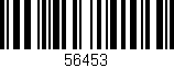 Código de barras (EAN, GTIN, SKU, ISBN): '56453'