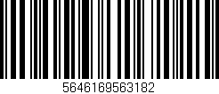 Código de barras (EAN, GTIN, SKU, ISBN): '5646169563182'