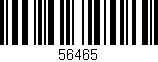 Código de barras (EAN, GTIN, SKU, ISBN): '56465'