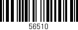 Código de barras (EAN, GTIN, SKU, ISBN): '56510'
