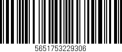 Código de barras (EAN, GTIN, SKU, ISBN): '5651753229306'