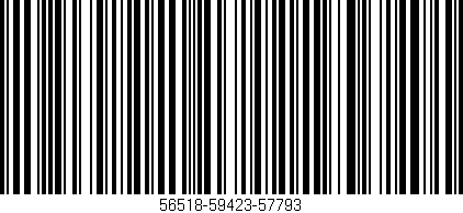 Código de barras (EAN, GTIN, SKU, ISBN): '56518-59423-57793'