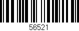 Código de barras (EAN, GTIN, SKU, ISBN): '56521'