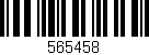 Código de barras (EAN, GTIN, SKU, ISBN): '565458'