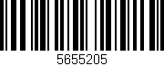 Código de barras (EAN, GTIN, SKU, ISBN): '5655205'