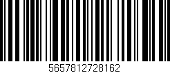 Código de barras (EAN, GTIN, SKU, ISBN): '5657812728162'