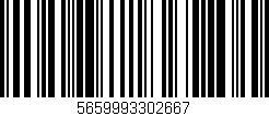 Código de barras (EAN, GTIN, SKU, ISBN): '5659993302667'