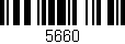 Código de barras (EAN, GTIN, SKU, ISBN): '5660'