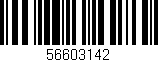 Código de barras (EAN, GTIN, SKU, ISBN): '56603142'