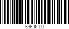 Código de barras (EAN, GTIN, SKU, ISBN): '56608.00'