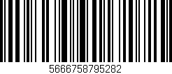 Código de barras (EAN, GTIN, SKU, ISBN): '5666758795282'