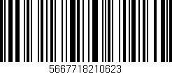 Código de barras (EAN, GTIN, SKU, ISBN): '5667718210623'