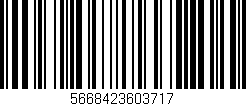 Código de barras (EAN, GTIN, SKU, ISBN): '5668423603717'