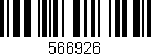 Código de barras (EAN, GTIN, SKU, ISBN): '566926'