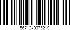 Código de barras (EAN, GTIN, SKU, ISBN): '5671248375219'